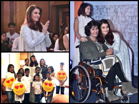 SPOTTED! Aishwarya Rai Bachchan Wins Kids' Hearts With Her Latest Outing, Leaves Us All Proud [PICS]