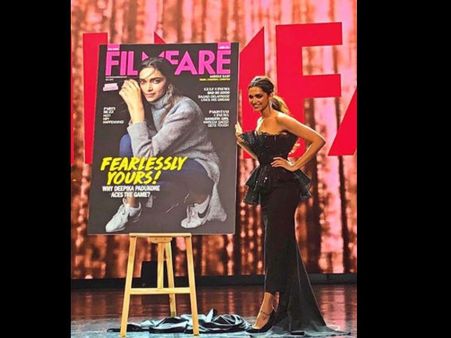 Deepika Padukone Emits Radiance On The Cover Of Filmfare Middle East