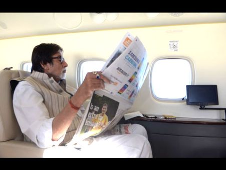 Amitabh Bachchan In Pain Because Of Heavy Thugs Of Hindostan Costumes; Says He's Fine Now