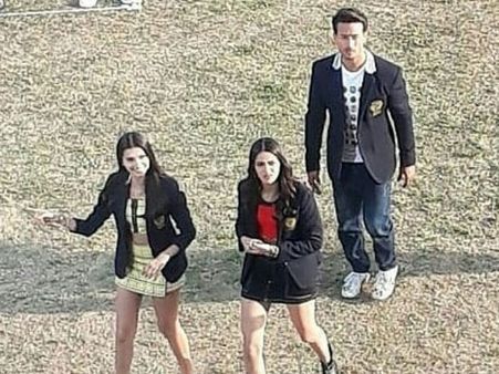 Student Of The Year 2: Tiger Shroff, Ananya Pandey & Tara Sutarai Are In Uniforms! View Pic