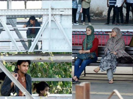 Gully Boy: Ranveer Singh & Alia Bhatt Spotted Shooting At A Railway Station, PICS