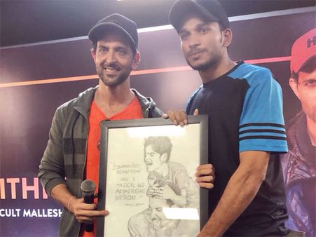 Hrithik Roshan Receives A Special Gift From A Fan On Hrehaan's Birthday!