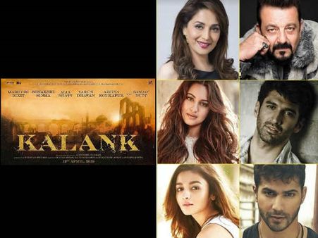 Kalank: Sanjay Dutt & Madhuri Dixit Reunite, Film Also Stars Varun, Alia, Aditya & Sonakshi!