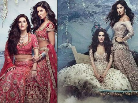 Katrina Kaif & Her Sister Isabelle Make For 'Ethereal' Indian Brides In This Magazine Photoshoot!