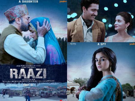 Raazi Posters: Alia Bhatt's Different Shades Promise A Thrilling Ride & We Are Already Excited!