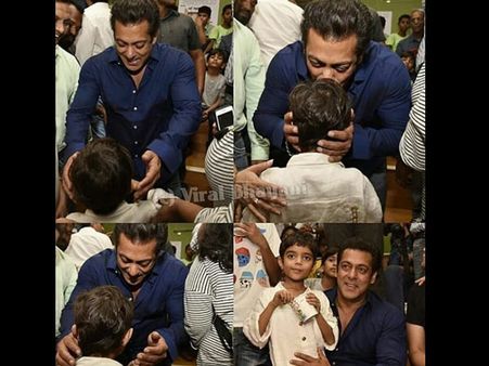 Man With A Golden Heart! Salman Khan Visits School Children Just A Day After His Release