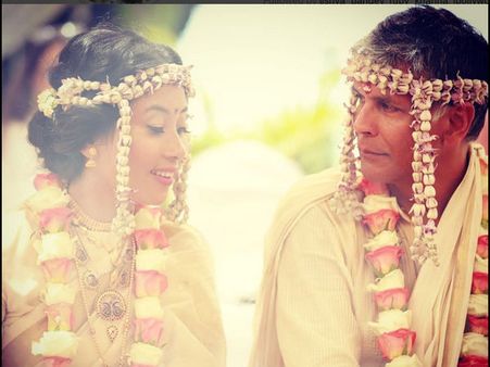 Milind Soman Says 'I Love You' To Wife Ankita Konwar; Also See New Inside Pictures From The Wedding