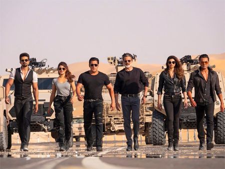 The Entire Cast Of Race 3 Shot Amidst High Military & Security In Abu Dhabi