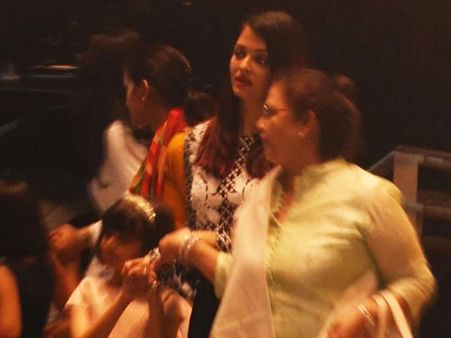 Aishwarya Rai Bachchan Celebrates Mom Vrinda Rai's Birthday With Aaradhya; Spotted On A Dinner Date