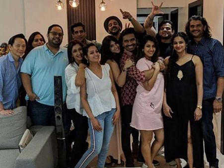Yeh Hai Mohabbatein Fame Anita Hassanandani’s Housewarming Party: Ankita Flaunts Her Baby Bump