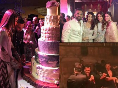 Sonam Kapoor's Wedding Reception: A Huge Cake, Aishwarya's 'Buntsangha' & SRK-Salman's Dance!