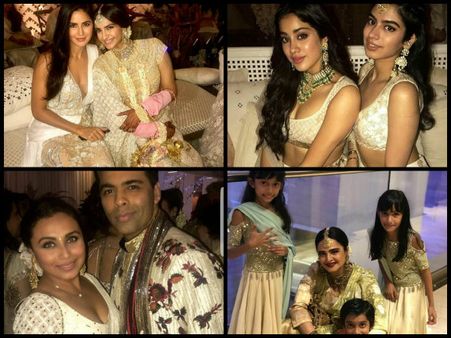 Katrina Kaif, Janhvi Kapoor & Rani Mukerji SLAY At Sonam Kapoor's Mehendi Ceremony [INSIDE PICTURES]