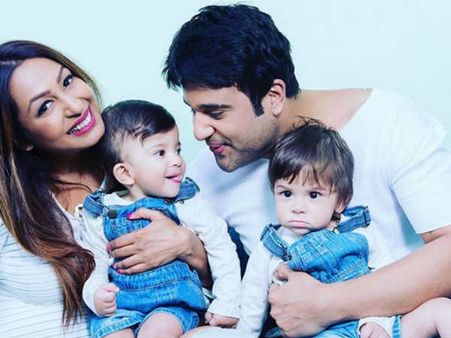 Krushna Abhishek & Kashmira Shah’s Twins’ Pictures Are Just Too Cute To Ignore!