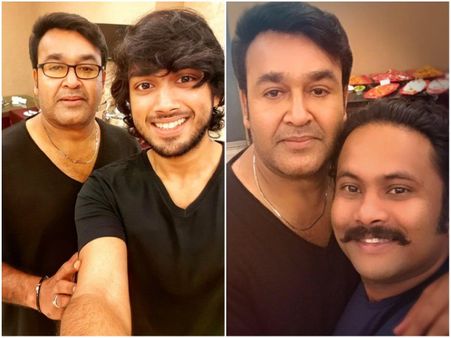 Amma Mazhavil Rehearsal: Youngsters Take Selfies With Mohanlal!