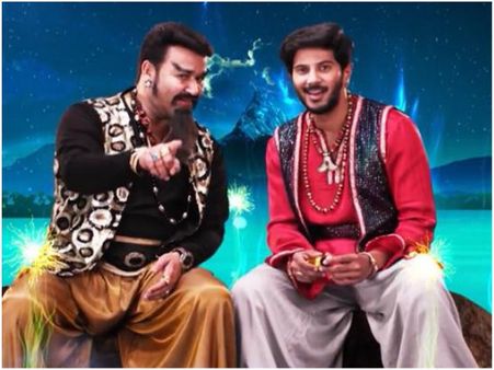 Mohanlal & Dulquer Salmaan Come Together For The Interesting Promo Of AMMA Mazhavil!