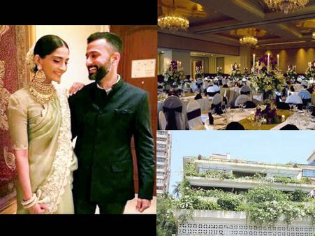 Sonam Kapoor- Anand Ahuja Wedding: Here's A Look Into Their Mehendi, Wedding & Reception Venues!