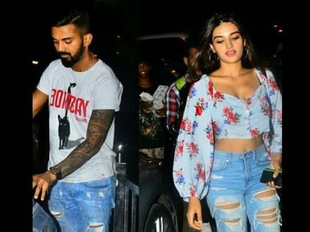 Nidhhi Agerwal Spotted On A Dinner Date With Cricketer KL Rahul, Is Romance On The Cards?