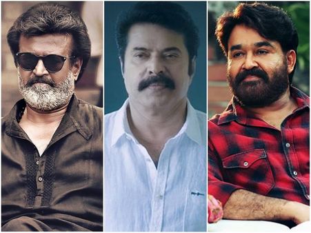 Rajinikanth VS Mammootty VS Mohanlal: A Phenomenal Competition Awaits!