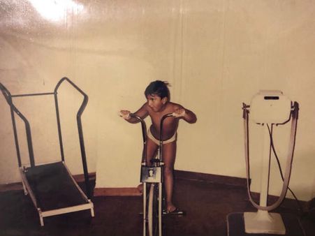 LOL! This Throwback Pic Of Ranveer Singh Proves That He Was A Fitness Freak Even As A Kid