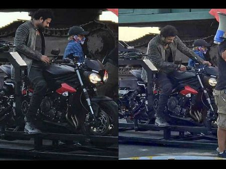 Saaho: Prabhas Turns A Biker Boy, His Leaked Photos From The Sets Are Droolworthy!