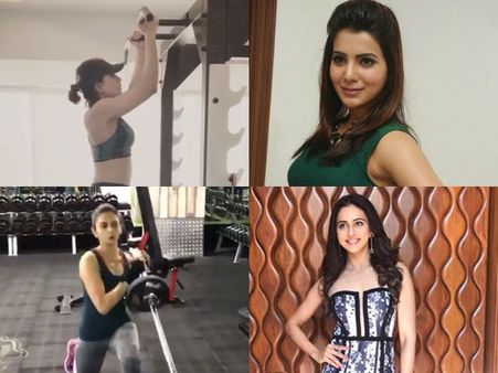 Video Alert! Samantha Akkineni And Rakul Preet Take The Fitness Challenge