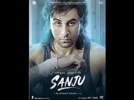 Sanju New Poster: Ranbir Kapoor With His Long Tresses Looks Ditto Sanjay Dutt From The 90s!