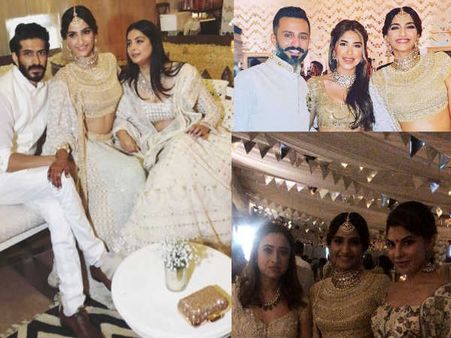Sonam Kapoor's Mehendi Ceremony: Bride-To-Be Has Her Loved Ones By Her Side! [NEW PICS]