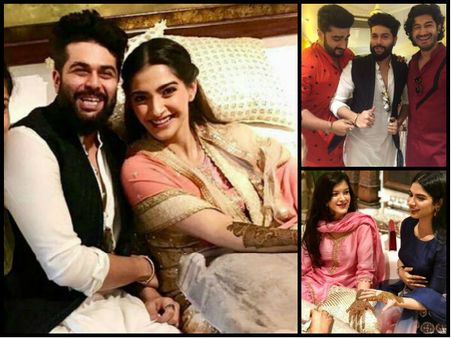 Sonam Kapoor Looks Radiant At Her MEHENDI CEREMONY: Janhvi & Khushi Kapoor In Attendance [Pictures]