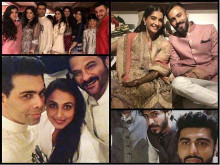 INSIDE PHOTOS From Sonam Kapoor's Mehendi: Rani Mukerji Joins The Squad; Anand Ahuja Caught BLUSHING