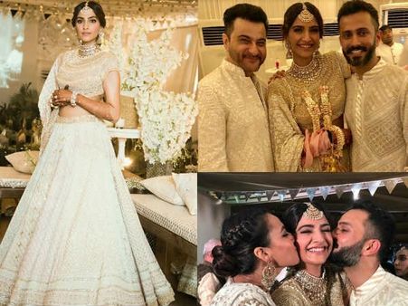 Sonam Kapoor Was Prepping For Her Wedding Since Two Years & Her Mehendi Lehenga Is A Proof!