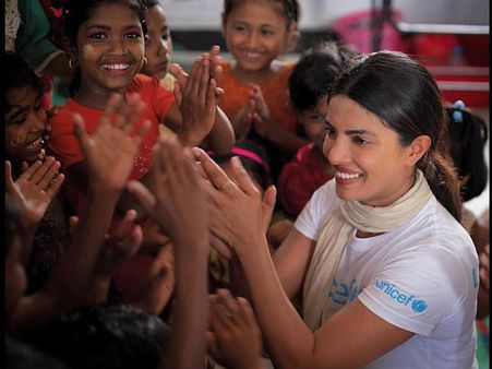 Priyanka Chopra Meets Rohingya Refugees In Bangladesh, Calls On PM Hasina