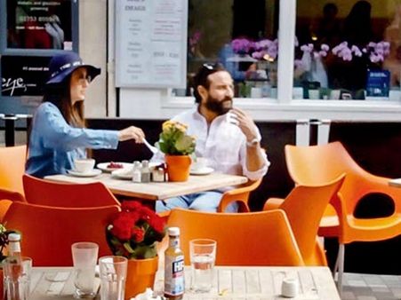 Kareena Kapoor & Saif Ali Khan Spotted Strolling The Streets Of London With Taimur [PICTURES]