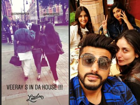 Pre-Birthday Special! Kareena Kapoor Meets Sonam Kapoor In London