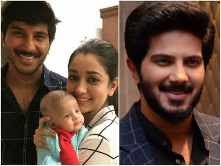 Dulquer Salmaan Sends Out a Cute Little Picture Of Maryam Seated In A Benz!