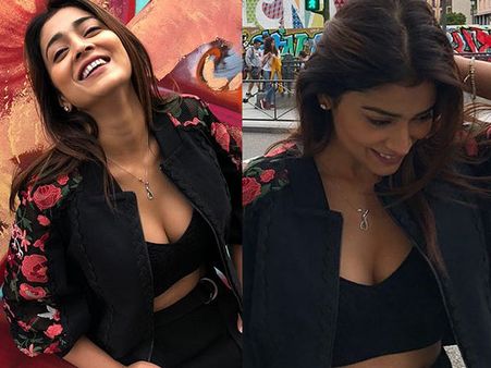 Shriya Saran Is All Smiles In These Photos Clicked By A 'Special Photographer'