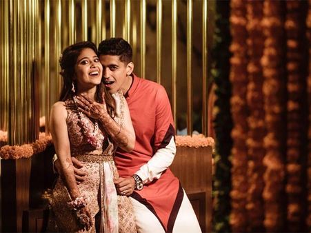 Shweta Tripathi & Chaitanya Sharma Have A Ring Ceremony Before Their Wedding! View Pictures