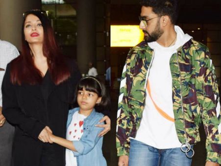 Abhishek Bachchan Slams Report That Aishwarya Rai Didn't Let Him Hold Aaradhya's Hand!