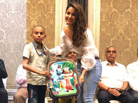 Hina Khan Wears 'Inappropriate' Outfit To Children’s Event, Gets Trolled By Fans