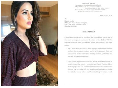 Hina Khan Jewellery Fraud Controversy: The Actress Sends Legal Notice To The Brand; Demands Apology!