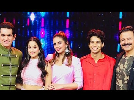 Jhanvi Kapoor & Ishaan Khatter Promote Dhadak On Salman Khan’s Rival Vivek Oberoi’s Show! (PICS)