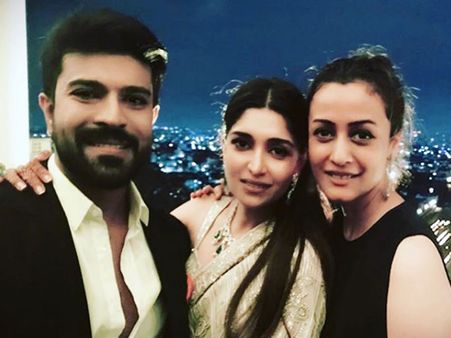 Ram Charan And Namrata Shirodkar Have A Blast At Anindith-Shriya's Post-wedding Bash, Inside Photos