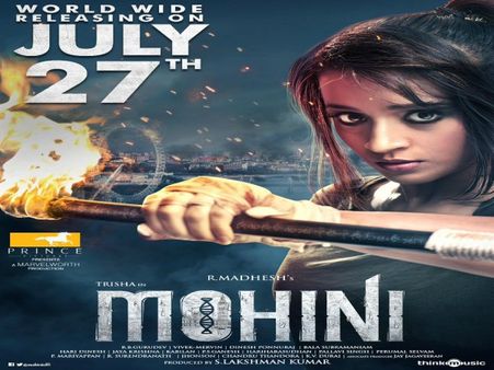 Trisha’s Mohini To Hit The Screens On This Date!