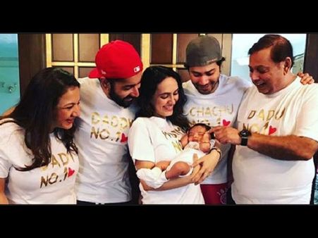 'Chachu No 1' Varun Dhawan Introduces His Niece To The World, Says It's Love At First Sight!
