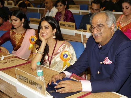 Boney Kapoor On Janhvi Kapoor Being Compared To Her Mom Sridevi: It Worried Her