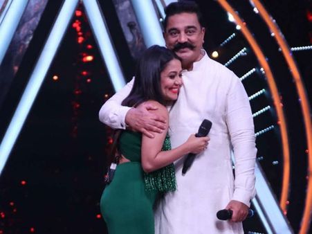 Indian Idol 10: Kamal Haasan Cheers The Contestants; Neha Kakkar Has A Fan Girl Moment!