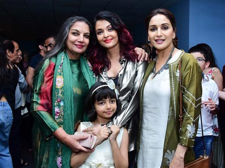 Ever Seen Aaradhya Bachchan BONDING With Madhuri Dixit? Aishwarya Rai Bachchan Made It Happen [PICS]