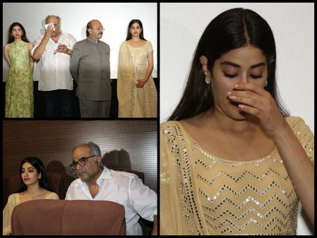 Boney Kapoor Reveals He Took 12 Years To Win Sridevi's Heart; Janhvi Kapoor Breaks Down In Tears!