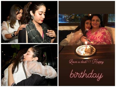 Priyanka Chopra Celebrates Her Late Father’s Birthday, Goes Out For Dinner With Mom & Janhvi Kapoor