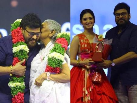 Santosham Awards 2018: Chiranjeevi, Tamannaah And Others Attend The Event; View Photos