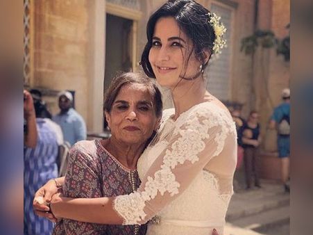 Katrina Kaif Hugs Salman Khan's Mother & Fans Call It 'Saas Bahu' Goals!